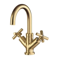 OMNIRES - MODERN umyvadlová baterie s korkem klik-klak, lesklé zlato (C301GL)