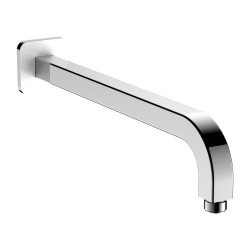 OMNIRES - nástěnné sprchové rameno, 35 cm chrom / bílá /CRB/ (RA15CRB)
