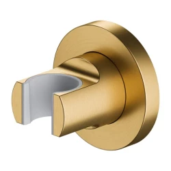 OMNIRES - Nástěnný držák pro ruční sprchu, zlatá kartáčovaná (8873AGLB)