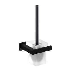 OMNIRES - NELSON WC štětka černá mat /BLM/ (NL80620BL)