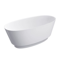 OMNIRES - NEO M+ volně stojící vana, 158 x 72 cm bílá lesk /BP/ (NEO158WWBP)