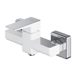 OMNIRES - PARMA sprchová baterie chrom / bílá /CRB/ (PM7440CRB)