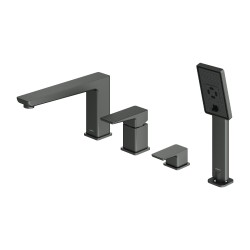 OMNIRES - PARMA vanová baterie 4-otvorová grafit /GR/ (PM7432GR)