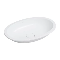 OMNIRES - SHELL M+ podumyvadlové umyvadlo 54 x 34 cm, bílá mat (SHELL540UPBM)