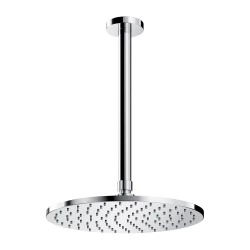 OMNIRES - SLIMLINE dešťová hlavice se stropním ramenem, chrom lesk (WSSET1CR)