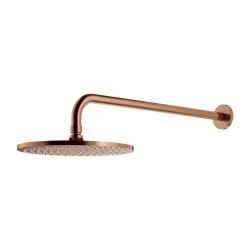 OMNIRES - SLIMLINE hlavová sprcha včetně ramena, o25 cm staro měď /CPB/ (WGSET1CPB)
