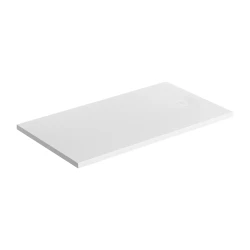 OMNIRES - Sprchová vanička AQUAROCK kompozit, protiskluzová, obdélníková 80 x 140 cm, bílá mat (AQUAROCK80-140BM)