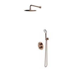 OMNIRES - Termostatický sprchový systém pro podomítkovou instalaci, měď (SYSYT05CP)