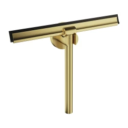 OMNIRES - UNI stěrka na vodu s držadlem, broušená mosaz (UN10910BSB)