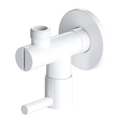 OMNIRES - Ventil rohový, bílý mat; (8857WM)