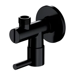 OMNIRES - Ventil rohový, černý polomat; (8857BL)