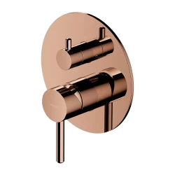 OMNIRES - Y element nadomítková část baterie sprchové 2-výstupové, lesklá měď (Y1247ROCP)