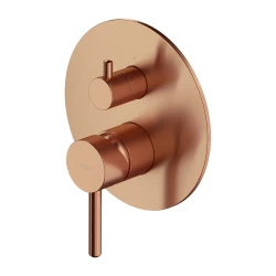 OMNIRES - Y element nadomítková část baterie sprchovo-vanové 3-výstupové, broušená měď (Y1248ROCPB)
