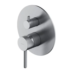 OMNIRES - Y element nadomítková část baterie sprchovo-vanové 3-výstupové, broušený nikl (Y1248RONI)