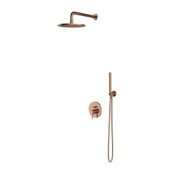 OMNIRES - Y podomítkový sprchový systém měď /CP/ (SYSY35CP)