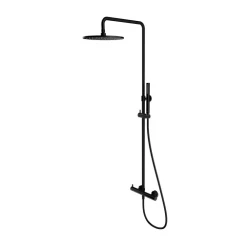 OMNIRES - Y přisazený sprchový systém, polomatná černá (Y1244MBL)