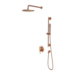 OMNIRES - Y systém sprchový podomítkový, 2-výstupový, broušená měď (SYSY47CPB)