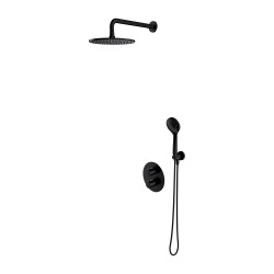 OMNIRES - Y termostatický podomítkový sprchový systém černá /BLH/ (SYSYT05BL)