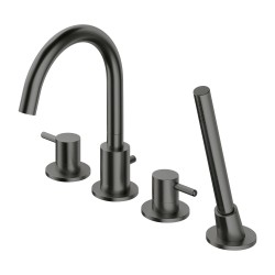 OMNIRES - Y vanová baterie 4-otvorová grafit /GR/ (Y1232GR)