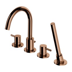 OMNIRES - Y vanová baterie 4-otvorová měď /CP/ (Y1232CP)