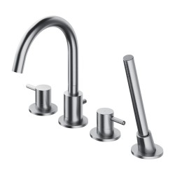 OMNIRES - Y vanová baterie 4-otvorová nikl /NI/ (Y1232NI)