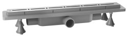 Omp Tea - RENOVA ECONOMY LINE podlahový žlab s nerezovým roštem, L-840, DN40 (4943.204.8C)