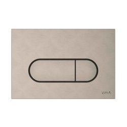 Ovládací tlačítko VitrA Root Round plast broušený nikl 740-2295 (740-2295)