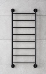 P.M.H - Sušák ručníků elektrický P.M.H. Niklas 146,2x65,7 cm černá NI26571462BR (NI26571462BR)
