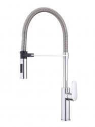 PAFFONI - Candy Dřezová baterie s výsuvnou sprškou, chrom (CA179CR)