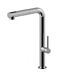 PAFFONI - Chef Dřezová baterie s výsuvnou sprškou, chrom (CH985CR)