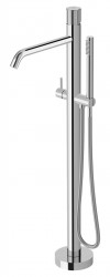 PAFFONI - Jo Vanová baterie do podlahy, s příslušenstvím, chrom (JO032CR)