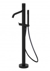 PAFFONI - Jo Vanová baterie do podlahy, s příslušenstvím, matná černá (JO032NO)