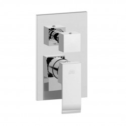 PAFFONI - Level Baterie pod omítku pro 3 spotřebiče s tělesem, chrom (LES019CR)