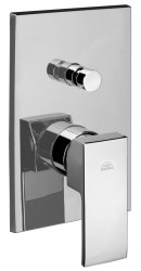 PAFFONI - Level Sprchová baterie pod omítku s přepínačem a tělesem, chrom (LES015CR)