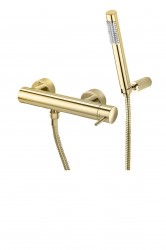 PAFFONI - Light Exclusive Edition Sprchová nástěnná baterie se sprchovou hlavicí, zlatá (LIG168DHG)