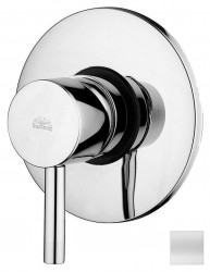 PAFFONI - Light Sprchová baterie pod omítku s tělesem, bílá mat (LIG011BO)