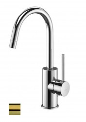 PAFFONI - Light Umyvadlová baterie, kartáčovaná zlatá (LIG078HGSP)