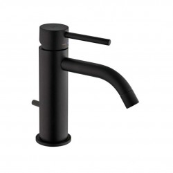 PAFFONI - Light Umyvadlová baterie s výpustí, černý mat (LIG075NO)