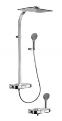 PAFFONI - Sprchové sety Sprchový set Moby s termostatem, 2 proudy, chrom (ZCOL668CRAG)