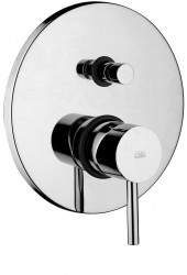 PAFFONI - Stick Baterie pod omítku pro 2 spotřebiče s tělesem, chrom (SK015CR)