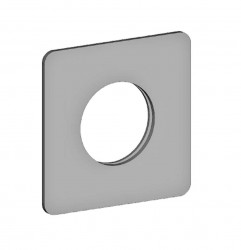 PAFFONI - Tango Krycí rozeta, chrom (ZPIA108CR)