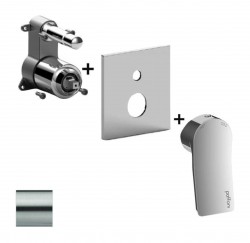 PAFFONI - Tilt Baterie pod omítku pro 2 spotřebiče, nerez (TIBOX015ST/M)