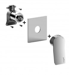 PAFFONI - Tilt Sprchová baterie pod omítku, chrom (TIBOX010CR)