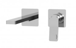 PAFFONI - Tilt Umyvadlová baterie pod omítku s tělesem, 2-otvorová instalace, chrom (TI104CR70)