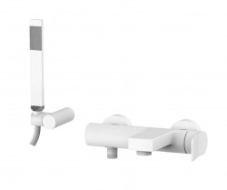 PAFFONI - Tilt Vanová baterie s příslušenstvím, matná bílá (TI023BO)