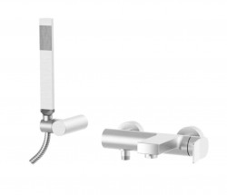 PAFFONI - Tilt Vanová baterie s příslušenstvím, nerez (TI023ST)