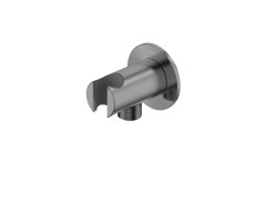 Podomítkový vývod SAT Aurum broušený gun metal SATBSPVD41BGM (SATBSPVD41BGM)
