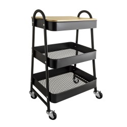 Police na kolečkách AWD Interior černá 1822 (AWD02041822)