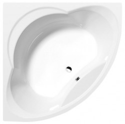 POLYSAN - ALEXANDRA rohová vana 140x140x42cm, bílá (95111)