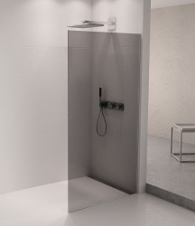 POLYSAN - ARCHITEX sada pro neviditelné uchycení skla podlaha-stěna, 1615x2105, leštěný hliník (AX2216)